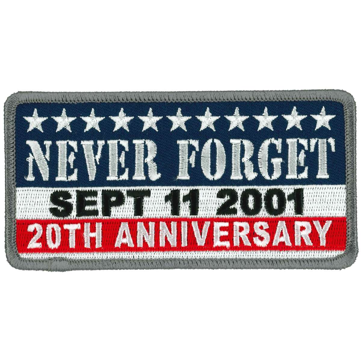 ppl9880-a01.jpg Hot Leathers PPL9880 9-11 Never Forget 4.5″ Patch - Image 1