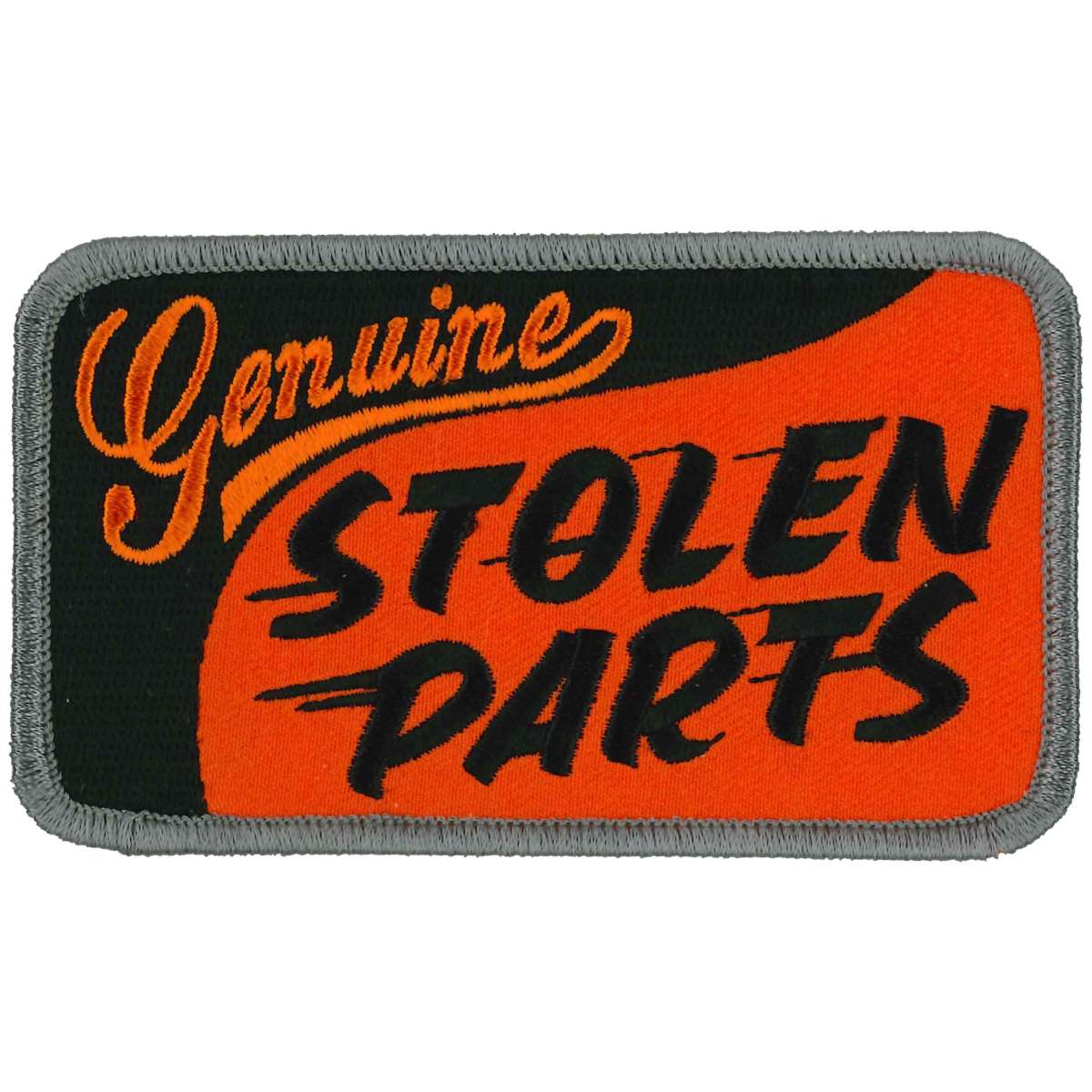 ppl9889-a01_20_1200x1200_91b5c1b5-5aa4-47a2-a312-566e2990a3ba.jpg Hot Leathers Genuine Stolen Parts 4″ X 3″ Patch PPL9889 - Image 1