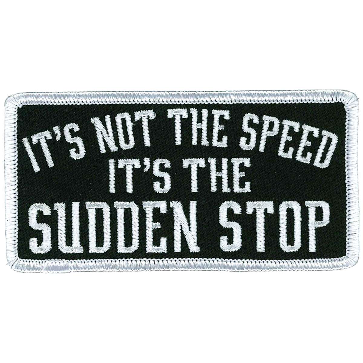 ppl9925-a01_20_1200x1200_ddd33a77-fcd3-47e7-bf22-fd747a88cb30.jpg Hot Leathers Itβs Not The Speed Patch PPL9925 - Image 1