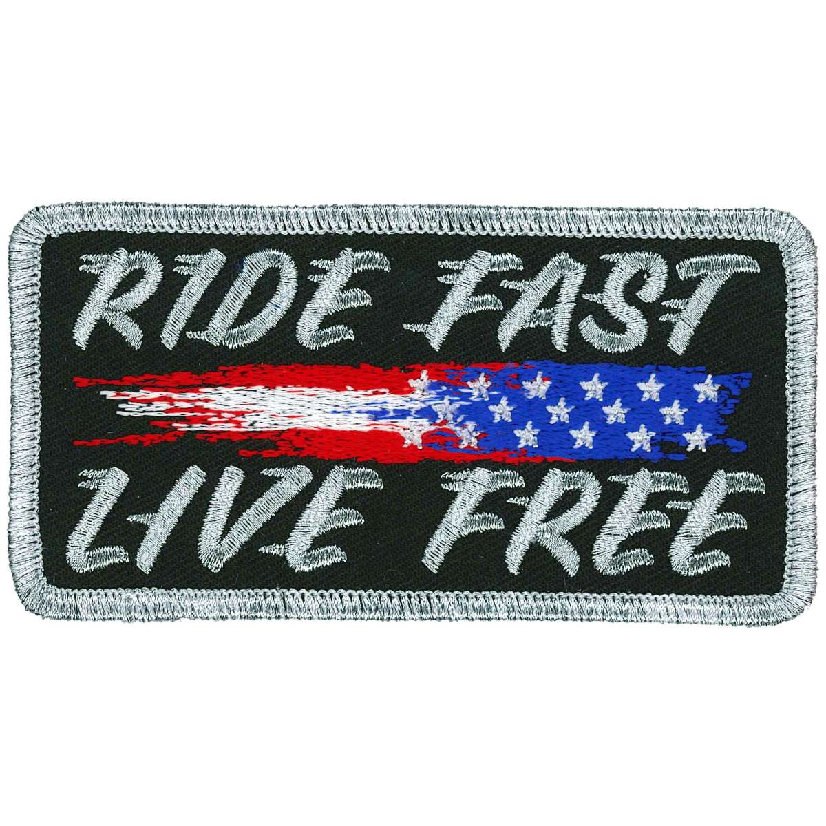 ppl9929-a01_20_1200x1200_48c7e7c1-e32d-4568-a37c-e64bf4e1cd29.jpg Hot Leathers Ride Fast Live Free Patch PPL9929 - Image 1