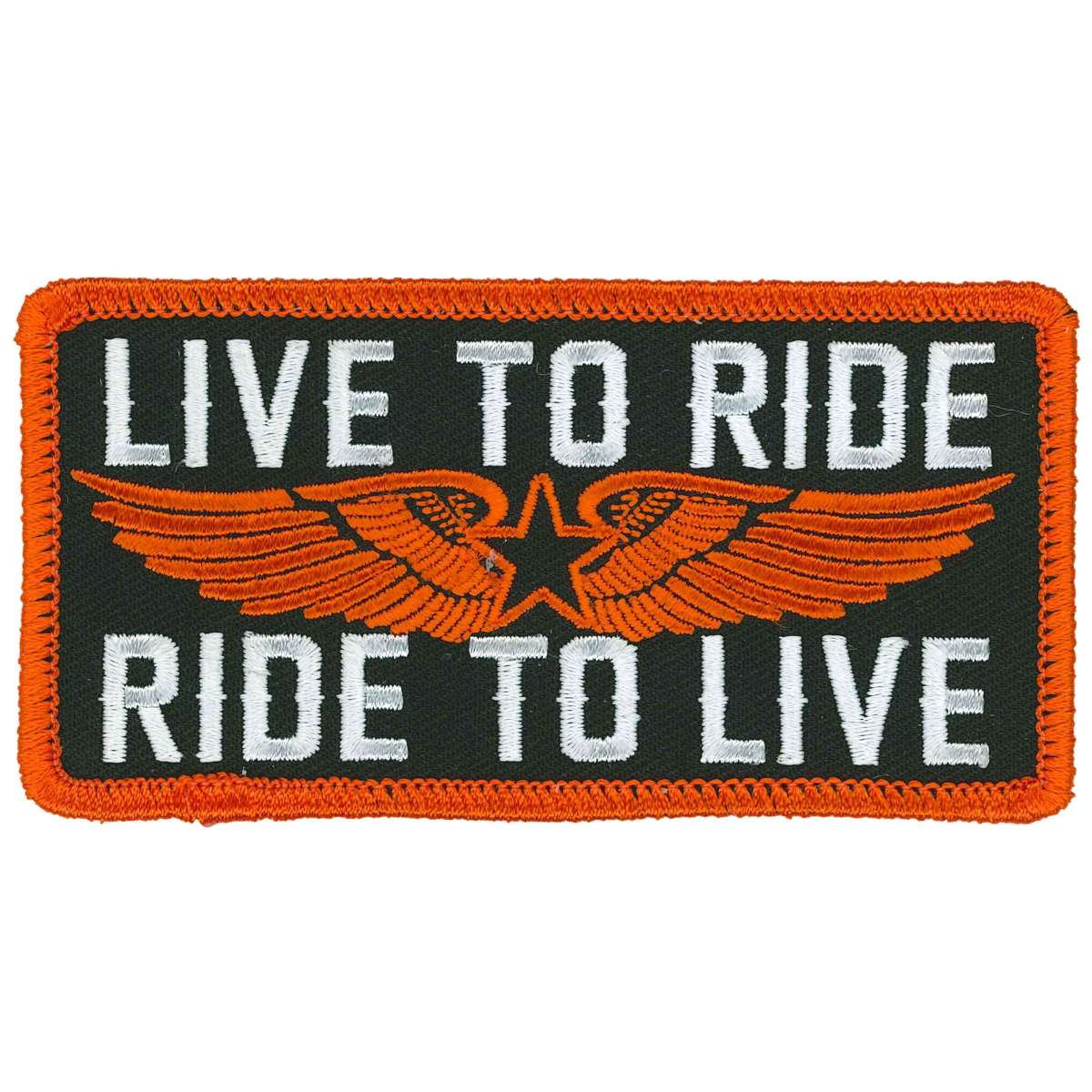 ppl9940-a01_20_1200x1200_23850077-fb3d-43d5-a88e-e9a02666ae67.jpg Hot Leathers Live To Ride Patch PPL9940 - Image 1