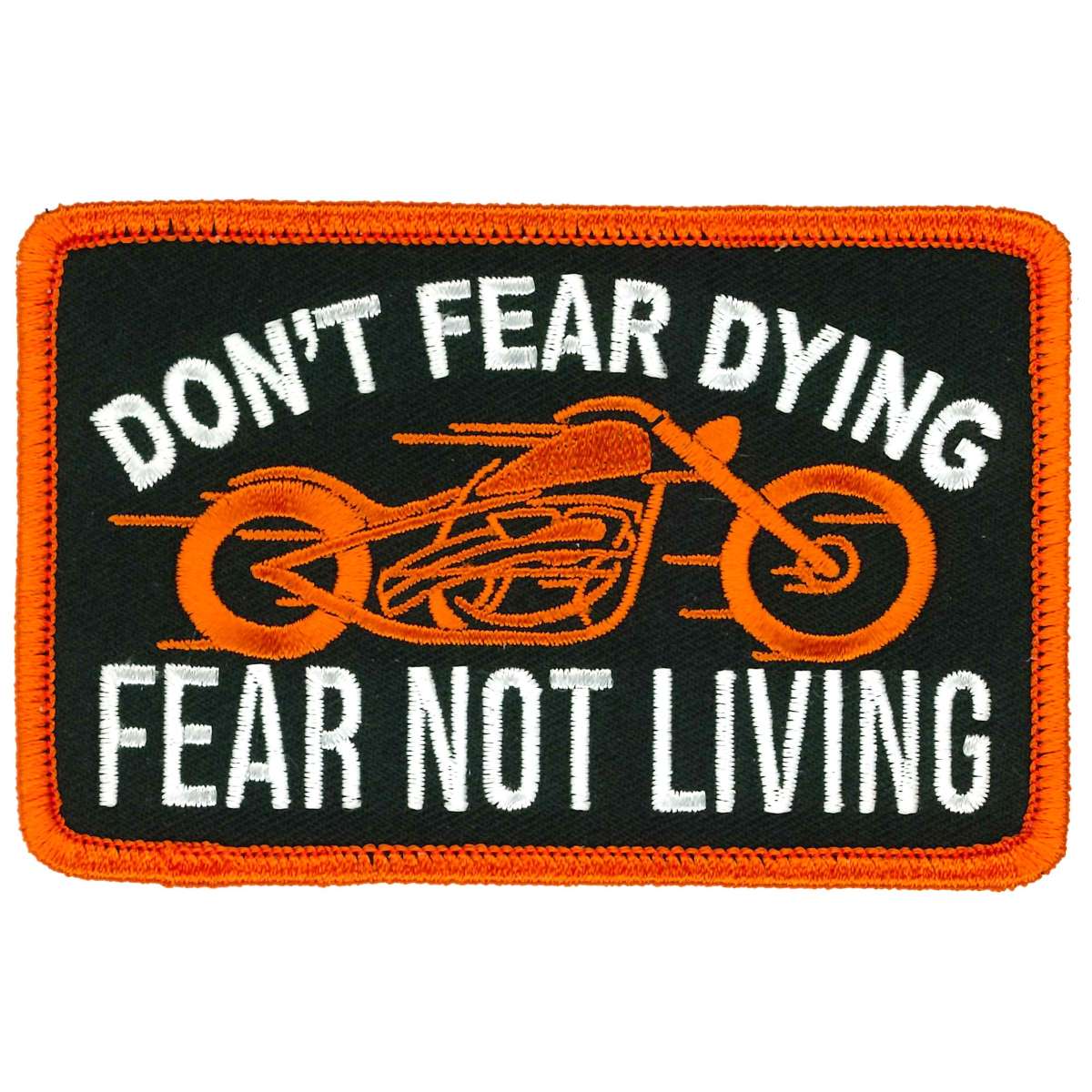 ppl9952-a01_20_1200x1200_ef217269-e107-4df3-bd85-dfe709adf5ef.jpg Hot Leathers Don’t Fear Dying Patch PPL9952 - Image 1