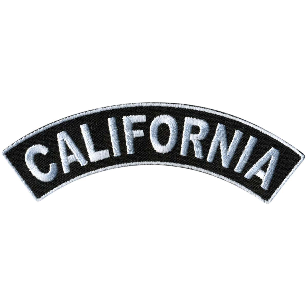 ppm4010-a01_20_1200x1200_81742c4d-b6b2-4a1c-ac35-aa7047d36fd2.jpg Hot Leathers California 4″ X 1″ Top Rocker Patch PPM4010 - Image 1