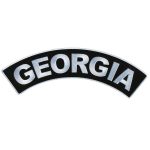 Hot Leathers Georgia 12″ X 3″ Top Rocker Patch PPM4019