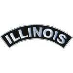 Hot Leathers Illinois 4″ X 1″ Top Rocker Patch PPM4026