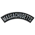 Hot Leathers Massachusetts 4″ X 1″ Top Rocker Patch PPM4042