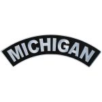 Hot Leathers Michigan 12″ X 3″ Top Rocker Patch PPM4043