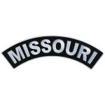 Hot Leathers Missouri 12″ X 3″ Top Rocker Patch PPM4049