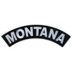 Hot Leathers Montana 12″ X 3″ Top Rocker Patch PPM4051