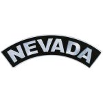 Hot Leathers Nevada 12″ X 3″ Top Rocker Patch PPM4055