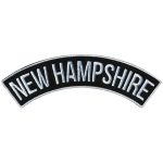 Hot Leathers New Hampshire 4″ X 1″ Top Rocker Patch PPM4058