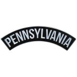 Hot Leathers Pennsylvania 12″ X 3″ Top Rocker Patch PPM4075