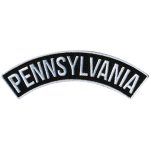 Hot Leathers Pennsylvania 4″ X 1″ Top Rocker Patch PPM4076