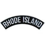 Hot Leathers Rhode Island 12″ X 3″ Top Rocker Patch PPM4077