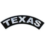 Hot Leathers Texas 12″ X 3″ Top Rocker Patch PPM4085