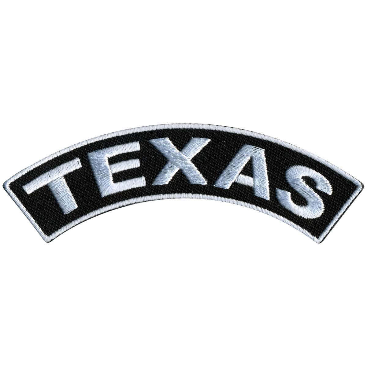 ppm4086-a01_20_1200x1200_4fc3a2f3-cd27-4bad-ac64-f20eb45d47f8.jpg Hot Leathers Texas 4″ X 1″ Top Rocker Patch PPM4086 - Image 1
