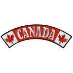 Hot Leathers Canada 4″ X 1″ Top Rocker Patch PPM4122