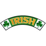 Hot Leathers Irish 12″ X 3″ Top Rocker Patch PPM4137