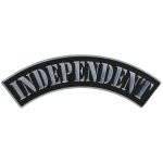 Hot Leathers Independent 12″ X 3″ Top Rocker Patch PPM4169