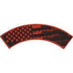 Hot Leathers Flag Bullets 4″ X 1″ Top Rocker Patch PPM4188