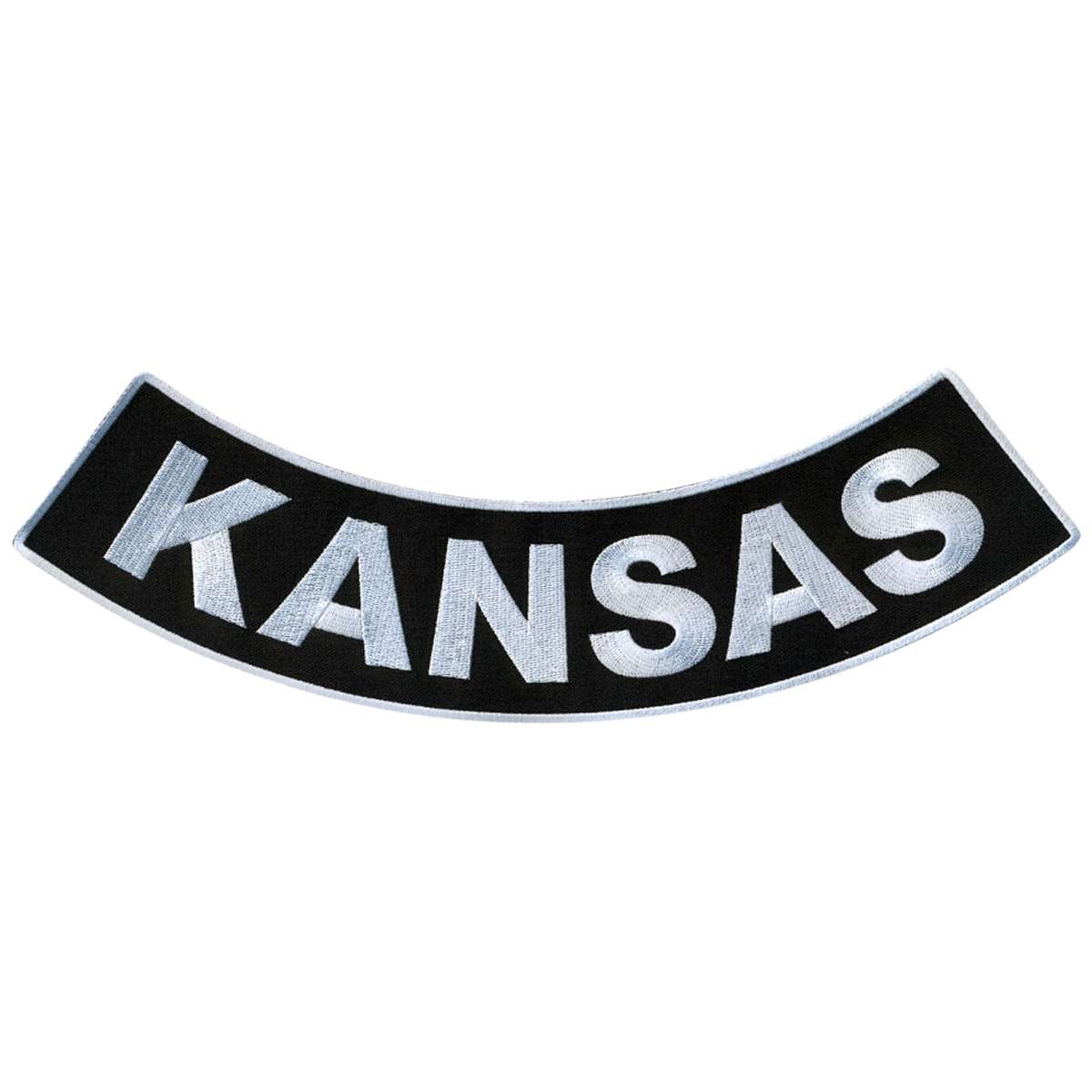 ppm5031-a01_20_1200x1200_3468e36d-6996-4e80-b762-871059f163ff.jpg Hot Leathers Kansas 12″ X 3″ Bottom Rocker Patch PPM5031 - Image 1