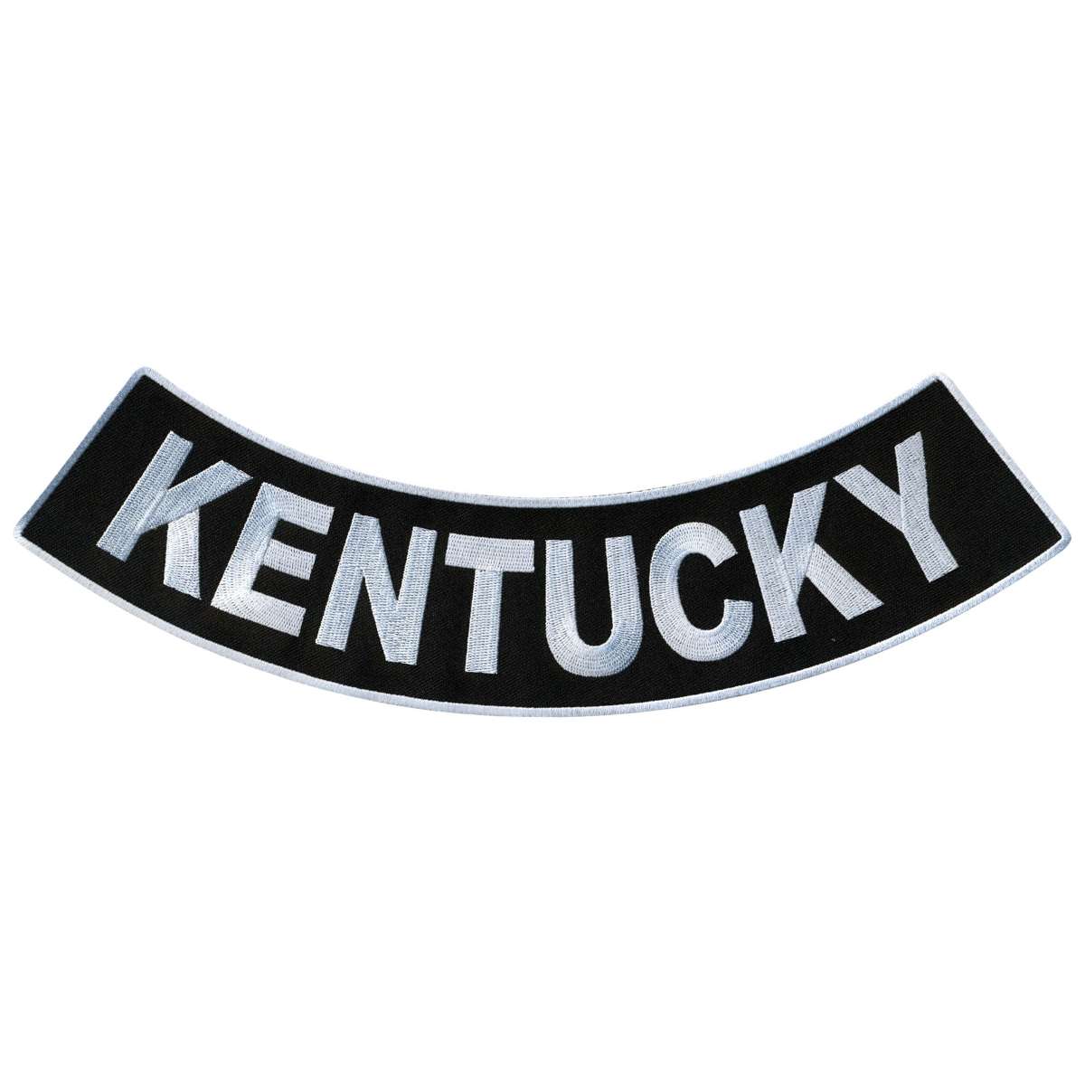 ppm5033-a01_20_1200x1200_aec1973e-ec68-44be-9007-aff57207b9bb.jpg Hot Leathers Kentucky 12″ X 3″ Bottom Rocker Patch PPM5033 - Image 1