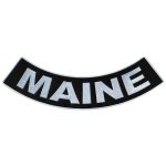 Hot Leathers Maine 12″ X 3″ Bottom Rocker Patch PPM5037