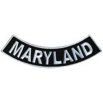Hot Leathers Maryland 4″ X 1″ Bottom Rocker Patch PPM5040