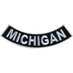 Hot Leathers Michigan 4″ X 1″ Bottom Rocker Patch PPM5044