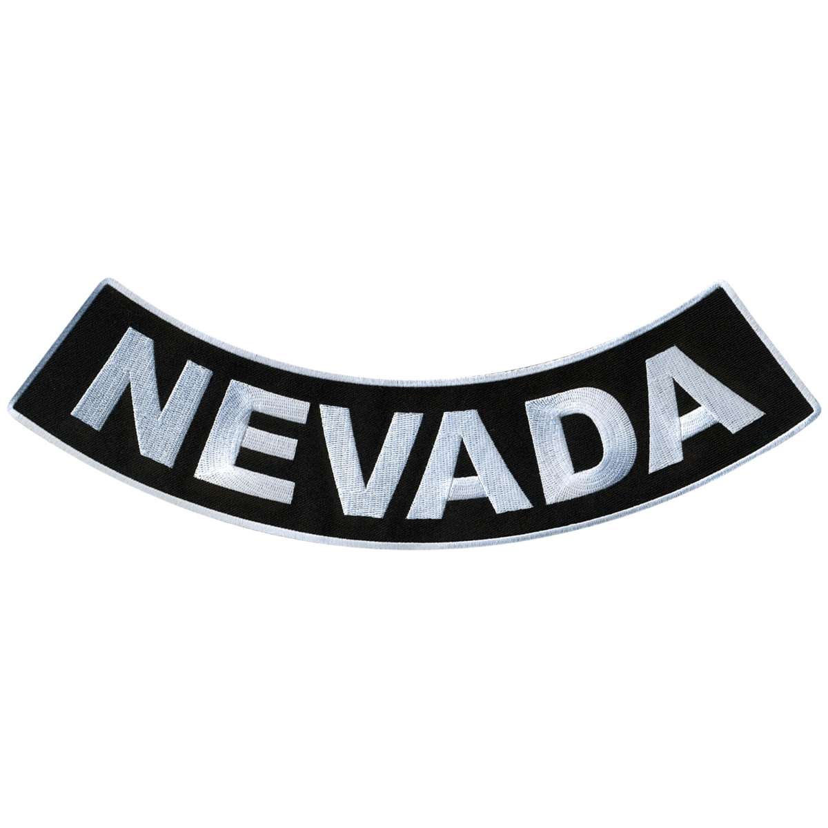 ppm5055-a01_20_1200x1200_bdecaa30-ef31-4d52-9ac4-41722bbeb004.jpg Hot Leathers Nevada 12″ X 3″ Bottom Rocker Patch PPM5055 - Image 1