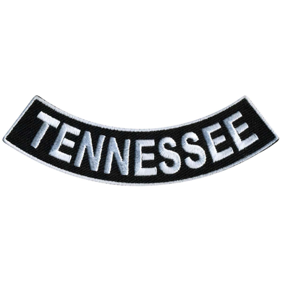 ppm5084-a01_20_1200x1200_b6e8c712-df9c-4ba4-b4e3-6e9d05b886e1.jpg Hot Leathers Tennessee 4″ X 1″ Bottom Rocker Patch PPM5084 - Image 1