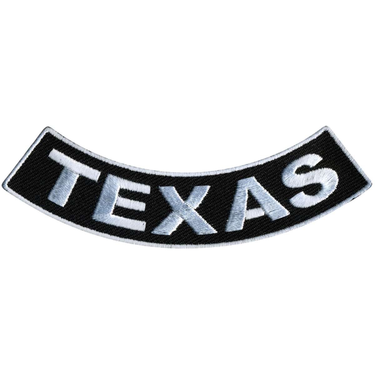ppm5086-a01_20_1200x1200_ac8663d4-fd23-4527-bd69-ae787a0dca20.jpg Hot Leathers Texas 4″ X 1″ Bottom Rocker Patch PPM5086 - Image 1