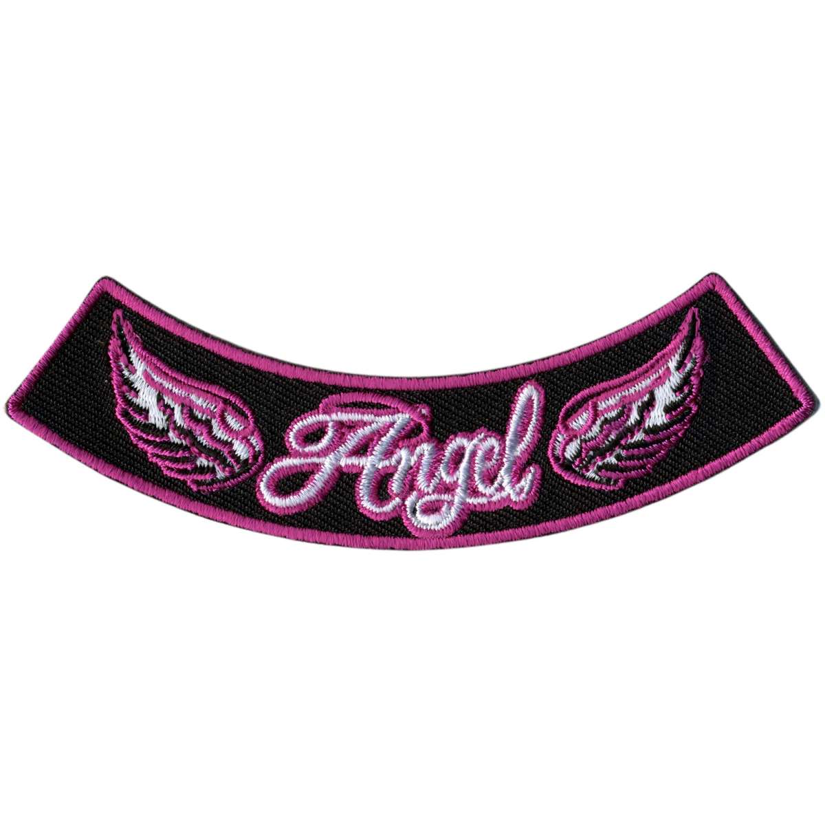 ppm5110-a01_20_1200x1200_0dcc9836-5d93-430b-9453-c6029c889851.jpg Hot Leathers Angel 4″ X 1″ Bottom Rocker Patch PPM5110 - Image 1