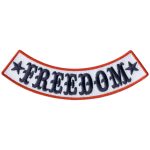Hot Leathers Freedom 4″ X 1″ Bottom Rocker Patch PPM5134
