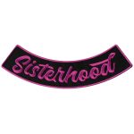Hot Leathers Sisterhood 10″ X 2″ Bottom Rocker Patch PPM5151