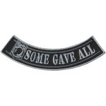 Hot Leathers Some Gave All 4″ X 1″ Bottom Rocker Patch PPM5154