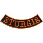 Hot Leathers Sturgis 4″ X 1″ Bottom Rocker Patch PPM5156