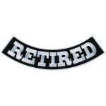 Hot Leathers Retired 12″ X 3″ Bottom Rocker Patch PPM5175