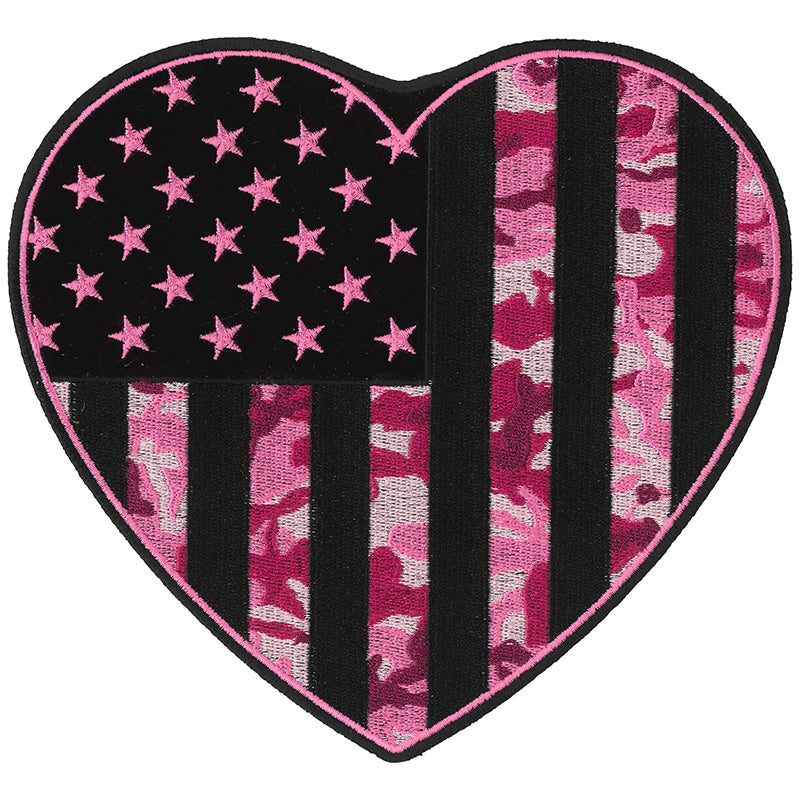 ppq1067-a01-copy_800.jpg Hot Leathers PPQ1067 Camo Heart 7” Patch - Image 1