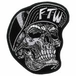 Hot Leathers PPQ1143 Snapback Skull  3.5″x 3″ Patch