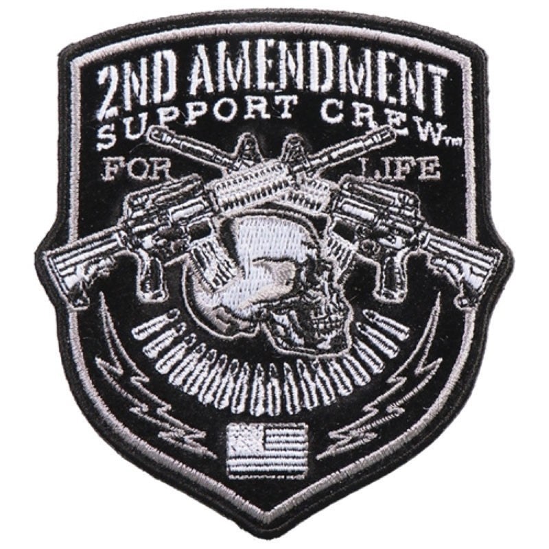 ppq1163.jpg Hot Leathers PPQ1163 Support Shield 4″ Patch - Image 1