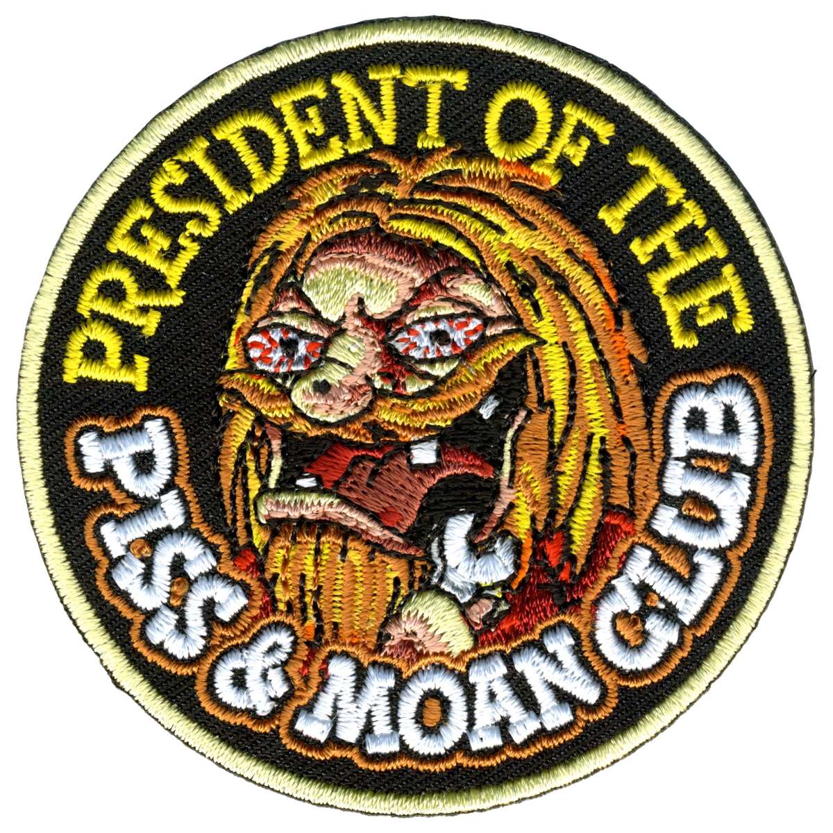 ppq1280-a01_20_1200x1200_b45b4c61-182e-4076-9523-a921d7d0a827.jpg Hot Leathers 3″ Piss & Moan Club Patch PPQ1280 - Image 1