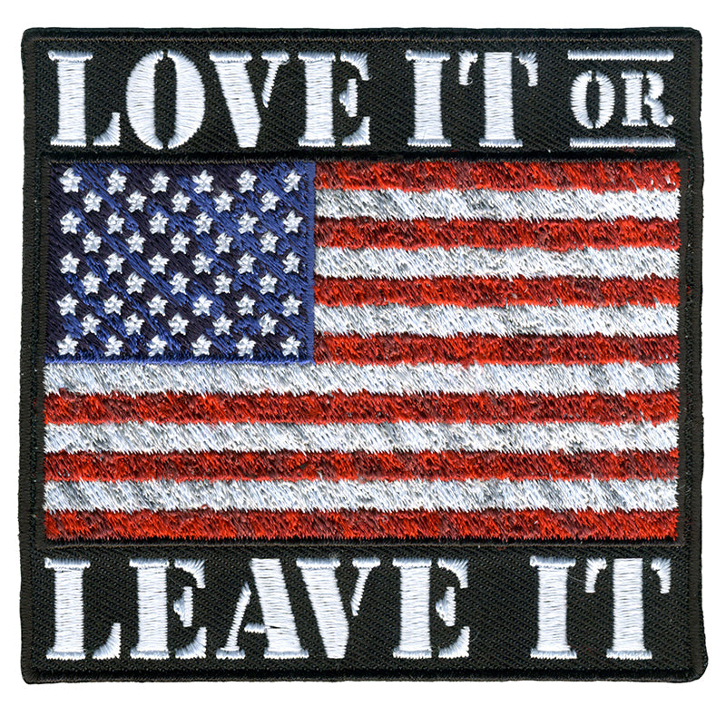 ppq1313-a01_800.jpg Hot Leathers PPQ1313 Love It Leave It 3.5″ Patch - Image 1
