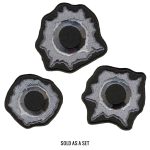 Hot Leathers 2″ Bullet Hole Patches 3 Piece Set PPQ1354 - Image 4
