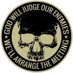 Hot Leathers PPQ1457 God Will Judge 9” Patch