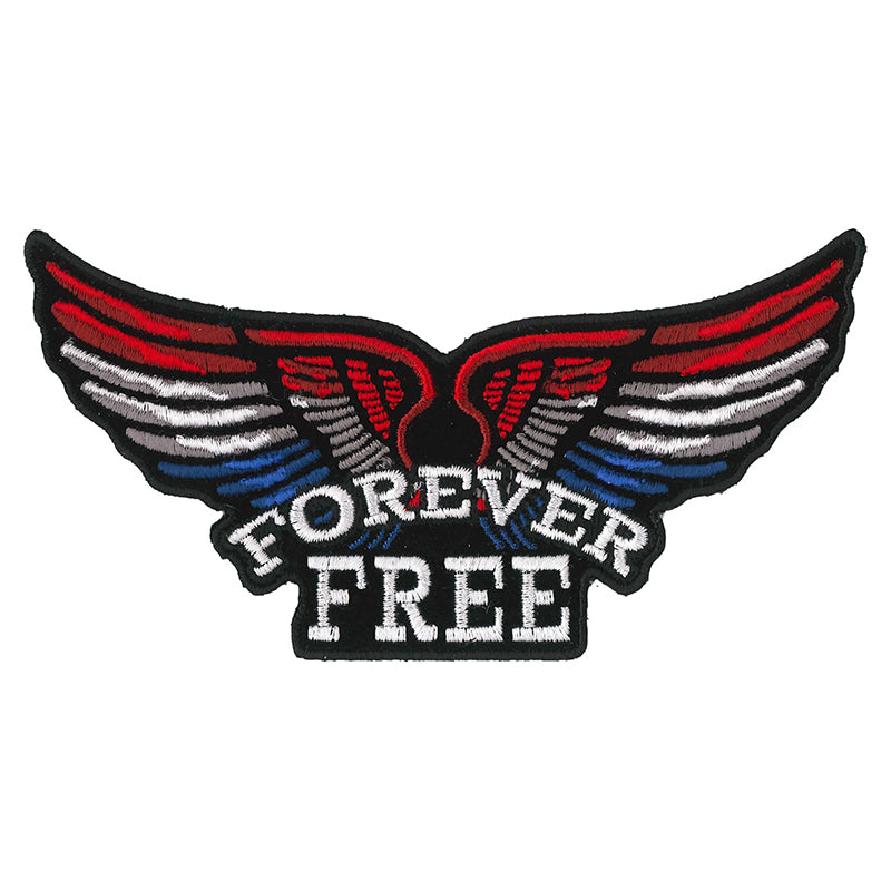ppq1490-a01_800.jpg Hot Leathers PPQ1490 Flag Wings 5” Patch - Image 1
