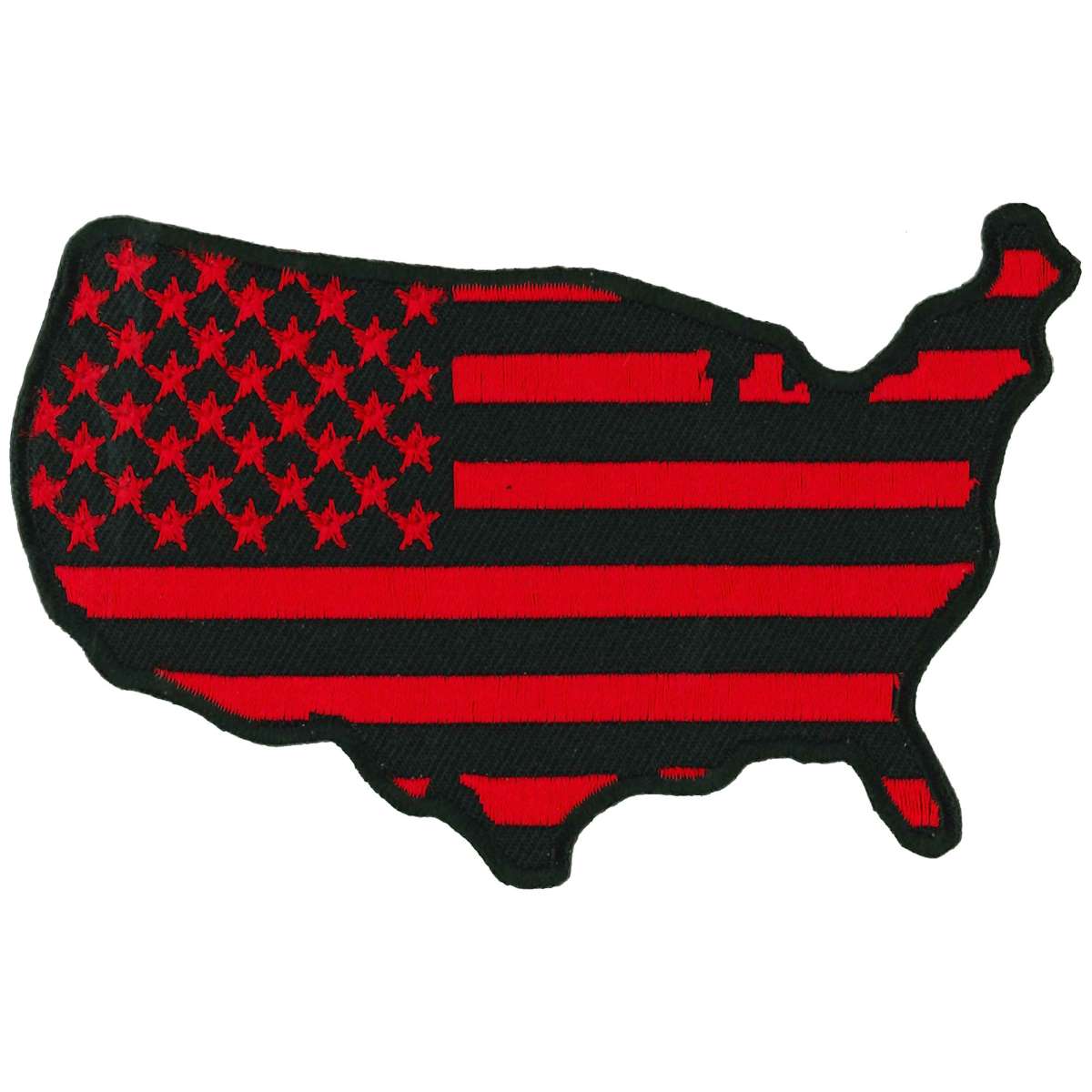 ppq1640-a01_20_1200x1200_062636e5-04ad-4798-8b15-1bebe1306ae1.jpg Hot Leathers Red Country Flag 4″ Patch PPQ1640 - Image 1