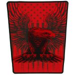 Hot Leathers Upwing Eagle Red 11″ Patch PPQ1799