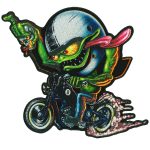 Hot Leathers Monster Riding 9″ Patch PPQ1819