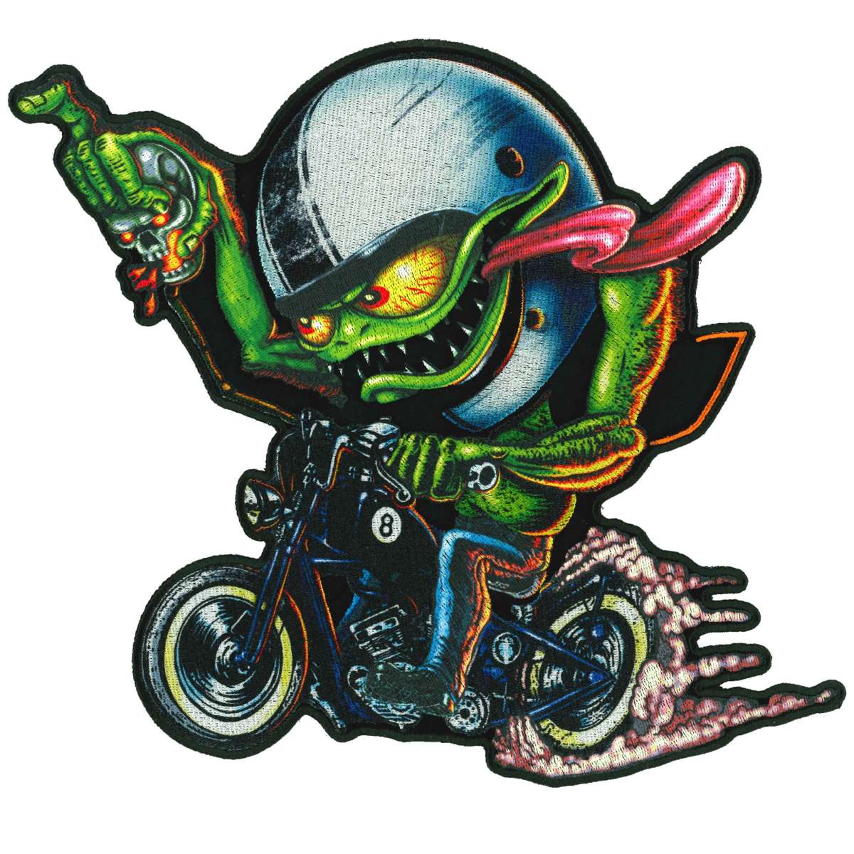 ppq1819-a01_20_1200x1200_6e55719a-4033-4e56-b53e-168ae88119ca.jpg Hot Leathers Monster Riding 9″ Patch PPQ1819 - Image 1